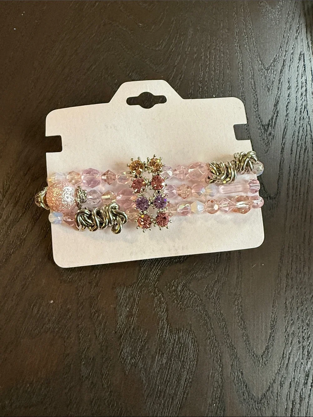 Bundle and Save on Delicate Crystal Strand Bracelet with Silver Accents-Múltiple